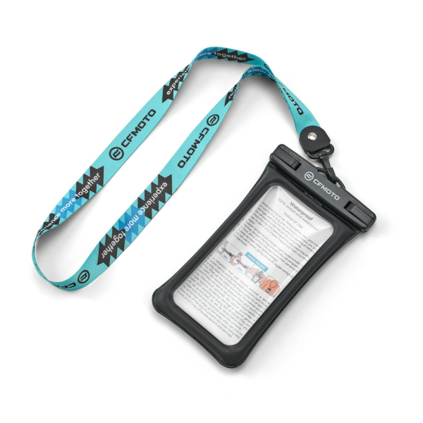 HUSĂ TELEFON IMPERMEABILĂ CFMOTO CU ȘNUR TEXTIL – NEGRU, 2, nordicamoto.ro