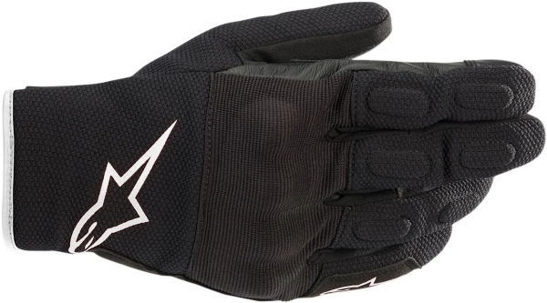 Alpinestars S Max Drystar textil kesztyű – fekete/fehér, L-es méret, 1, nordicamoto.ro