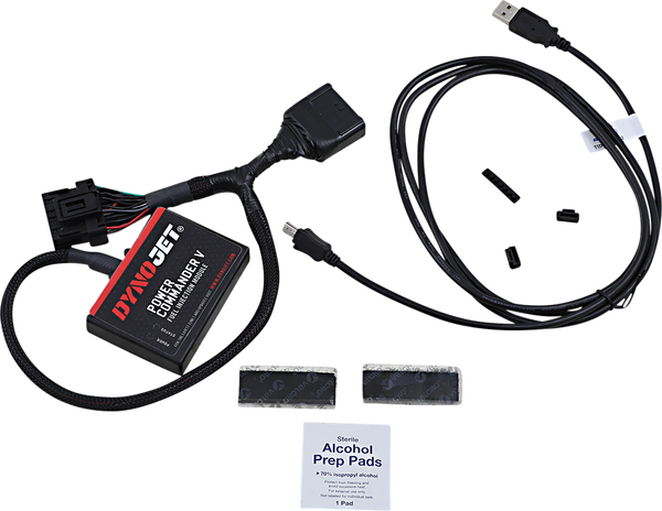 Power Commander V – fekete, piros, 1, nordicamoto.ro