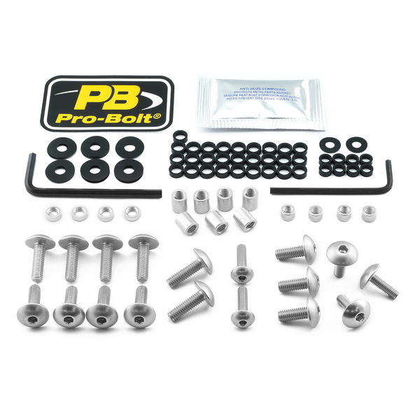 Fairing Bolt Kit For Suzuki Silver, 1, nordicamoto.ro