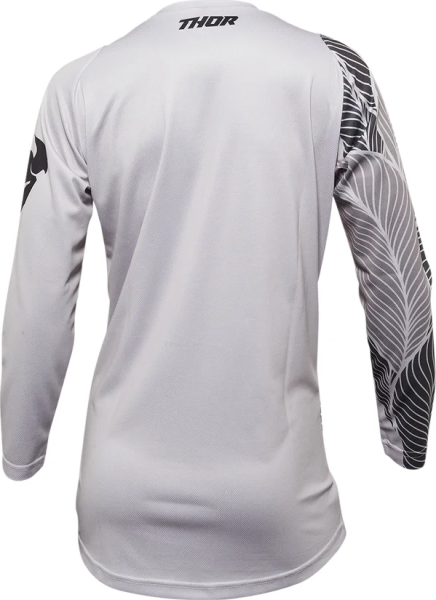 Tricou dama Thor Sector Urth Coral/Light Gray M, 3, nordicamoto.ro