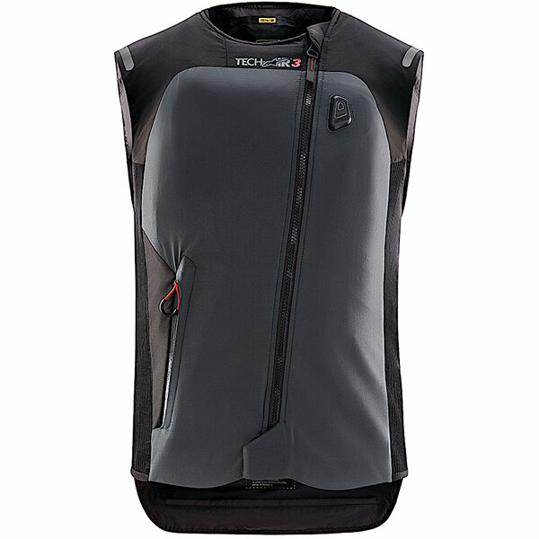 Alpinestars Tech-Air 3 légzsákos mellény, fekete/szürke, XS, 1, nordicamoto.ro