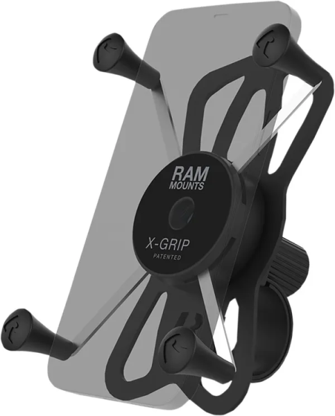 X-grip® Phone Mount With Ram® Tough-strap Handlebar Base Black, 1, nordicamoto.ro