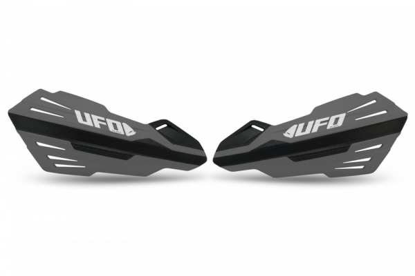 OEM KTM-stílusú fehér UFO kormányvédők, 1, nordicamoto.ro