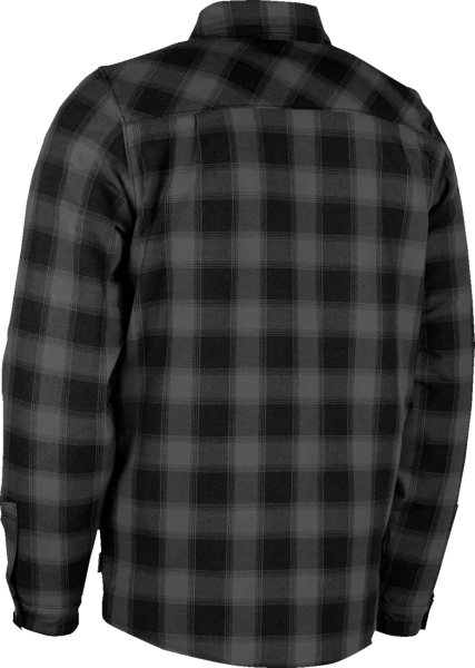 Fallblock flanelkabát, fekete, szürke, M, 4, nordicamoto.ro