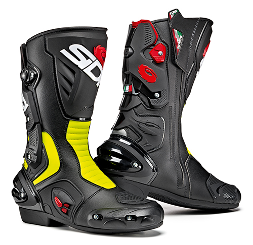 Cizme Sidi Vertigo 2 Negru-Galben, 1, nordicamoto.ro