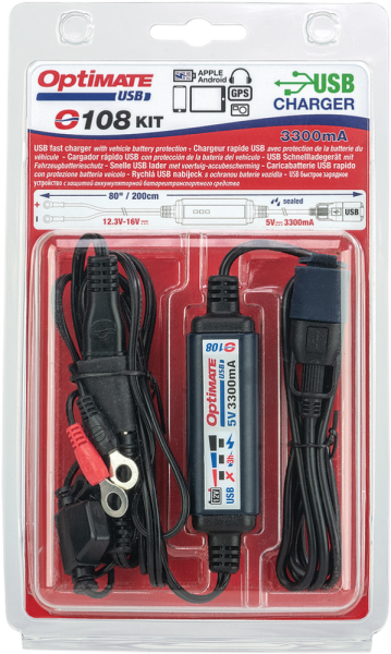 Sae To Usb Power Cable Black, 3, nordicamoto.ro