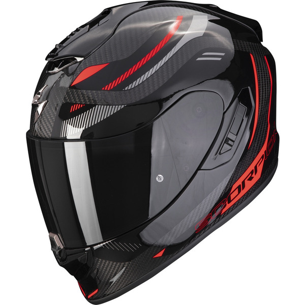 Casca integrala SCORPION EXO-1400 EVO CARBON AIR KYDRA Negru/Rosu L +, 1, nordicamoto.ro