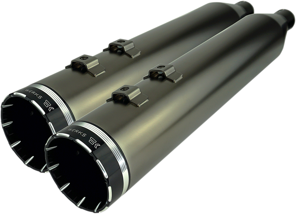 Hp-plus 4.5(r) Slip-on Mufflers Black, 1, nordicamoto.ro