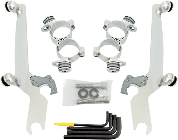 Sportshield Trigger-lock Complete Mount Kit Polished, 1, nordicamoto.ro