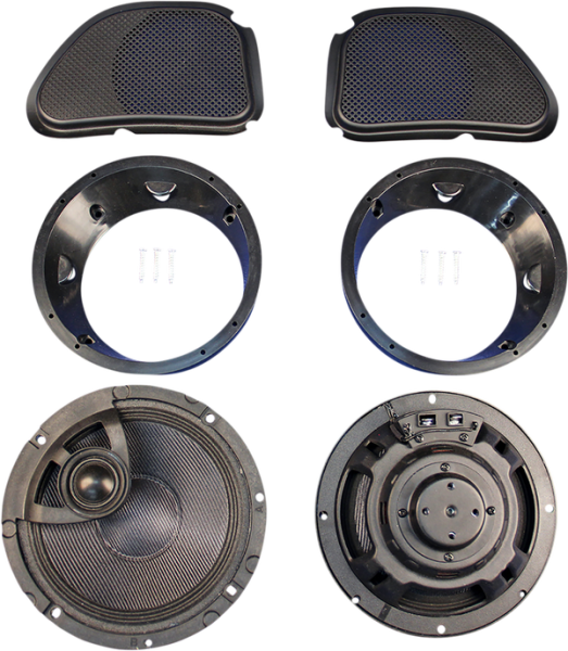 Rokker® Xrp 6.58° Fairing Speaker Kit With Hi-output Pei Tweeter Black, 1, nordicamoto.ro