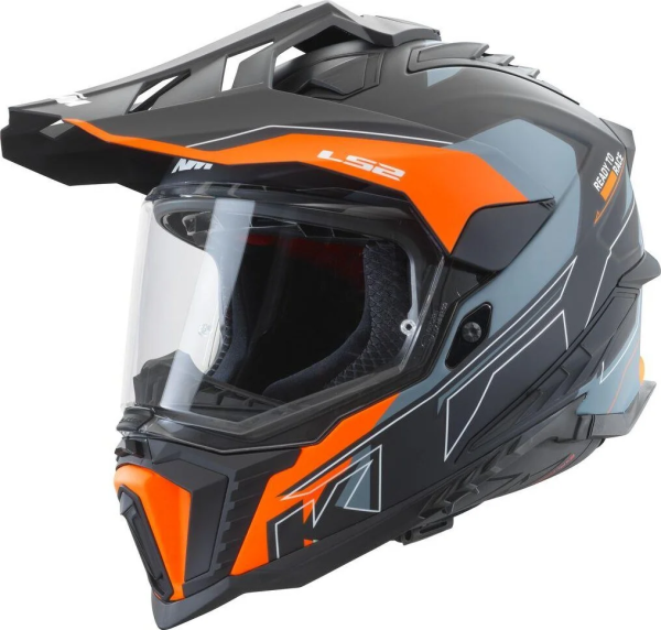 KTM Explorer sisak, szürke/narancs/fekete, XS/53–54, 1, nordicamoto.ro
