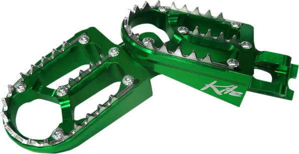 Footpeg Green, 1, nordicamoto.ro