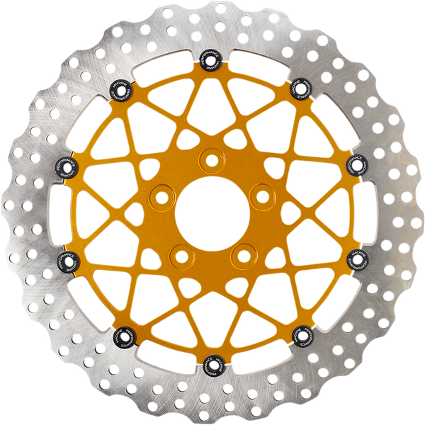 Two-piece Brake Rotor Gold, 1, nordicamoto.ro