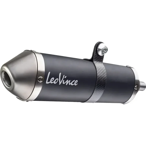 LeoVince X-FIGHT Black Edition Slip-On kipufogórendszer a Fantic XE 50 / XM 50 modellekhez, 1, nordicamoto.ro