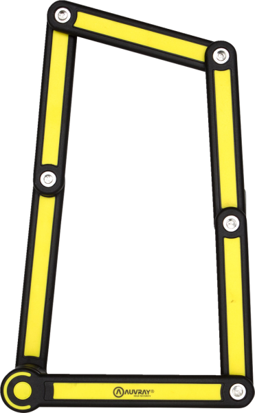 Folding Lock Black, Yellow, 2, nordicamoto.ro