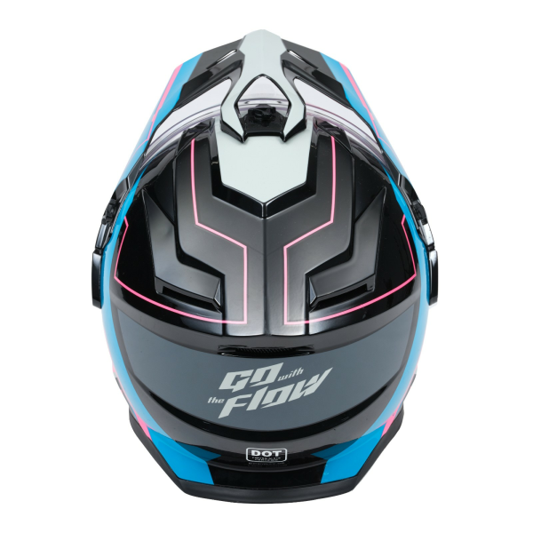 CFMOTO ATV-sisak, fekete/kék, 3, nordicamoto.ro