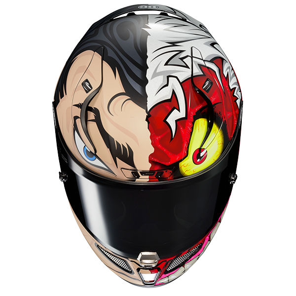 Casca HJC RPHA 11 Two Face Rosu Rosu S, 3, nordicamoto.ro