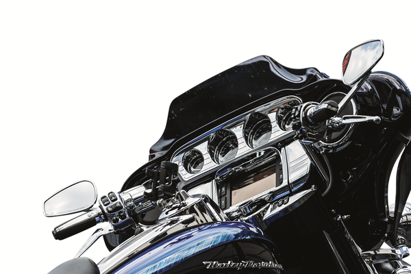 Tri-line Stereo Trim Chrome, 4, nordicamoto.ro