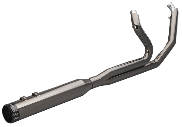Outlaw 2-into-1 Exhaust System Black, 1, nordicamoto.ro