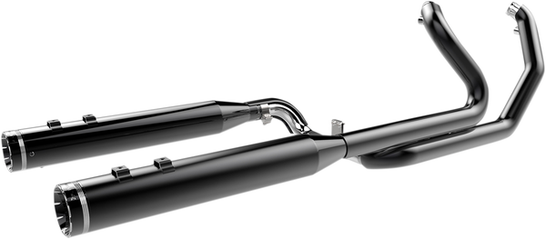 2:2 Dominator Exhaust System Black, 3, nordicamoto.ro