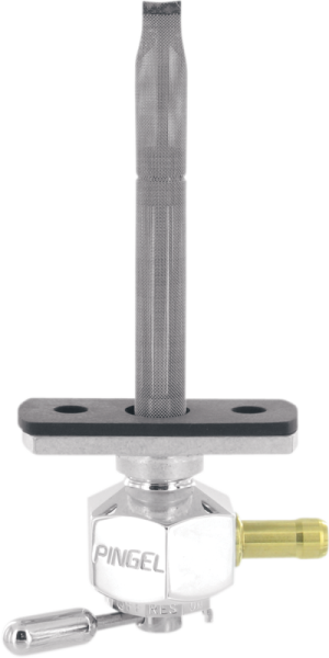 Power-flo Hex Fuel Valve Silver, 2, nordicamoto.ro