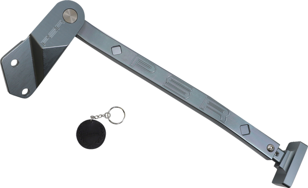 Dualsport Adjustable Kickstand Gunmetal, Silver, 1, nordicamoto.ro