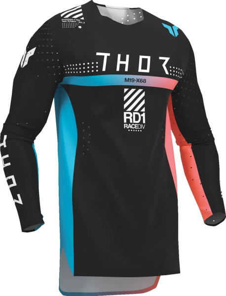 Thor Sportmode Synth Black gyerekpóló, L-es méret, 1, nordicamoto.ro