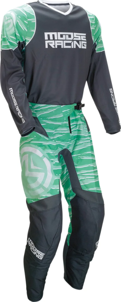 Tricou Moose Racing Qualifier Gray/Teal 3XL, 3, nordicamoto.ro
