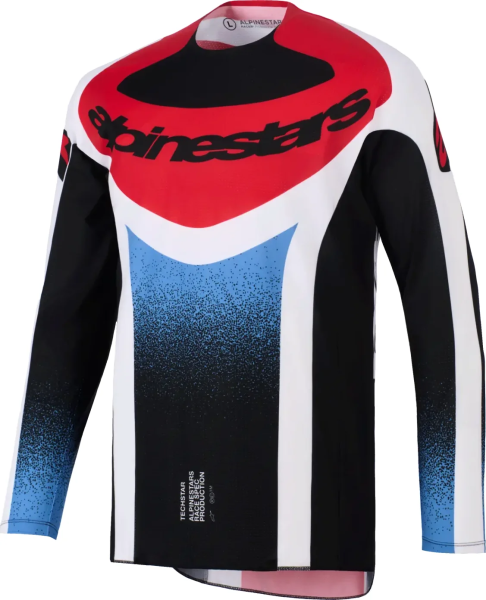 Alpinestars Techstar Knif Black S póló, 1, nordicamoto.ro