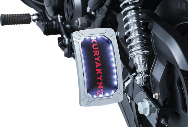 Nova Curved License Plate Mount Black, 3, nordicamoto.ro