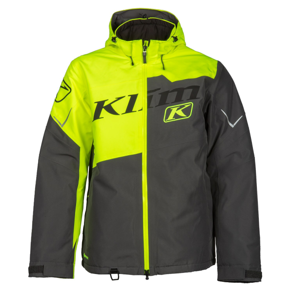 Instinct Jacket Black - Strike Orange (Non-Current), 12, nordicamoto.ro