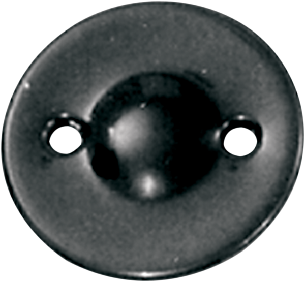 Dimpled Inspection Cover Black, Gloss, 1, nordicamoto.ro