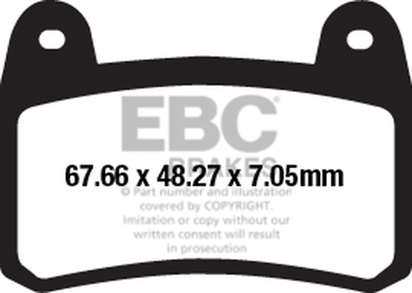 Fa-hh Series Sindered Brake Pads, 1, nordicamoto.ro