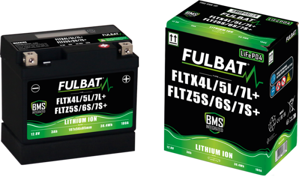 Fulbat lítium motorkerékpár-akkumulátor KTM/HUSQ/GASGAS TBI 24-hez – 3 Ah, 2, nordicamoto.ro