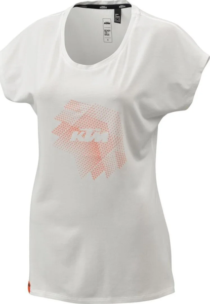 KTM Style női póló, fehér, S-es méret, 1, nordicamoto.ro