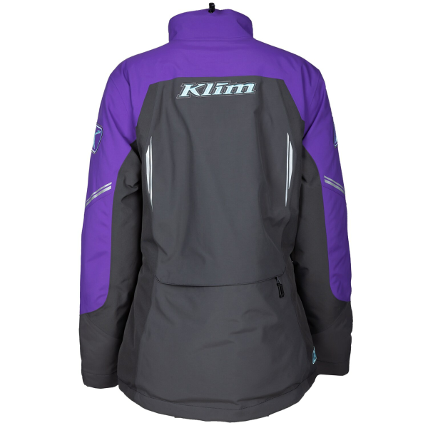 Klim Strata Insulated női motoros kabát, fekete – metál ezüst, 10, nordicamoto.ro
