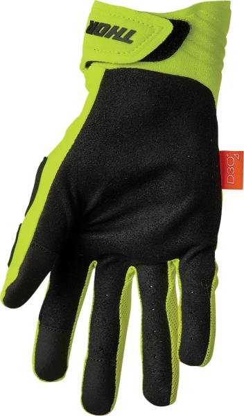 Thor Rebound kesztyű, savas sárga/fekete, M méret, 5, nordicamoto.ro