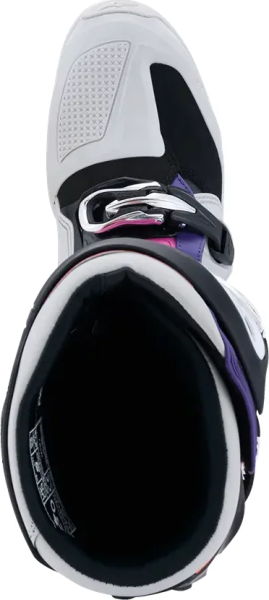 Alpinestars Tech 7 motorkerékpáros csizma – fekete/világosszürke/magenta, 7, nordicamoto.ro