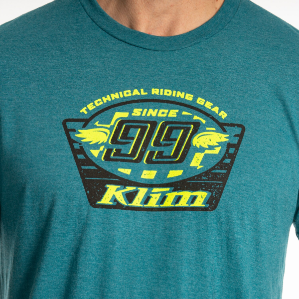 Klim Pioneer 99 Tri-blend szürke melírozott póló – Monument, 6, nordicamoto.ro