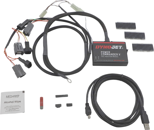 Power Commander V – fekete, piros, 1, nordicamoto.ro