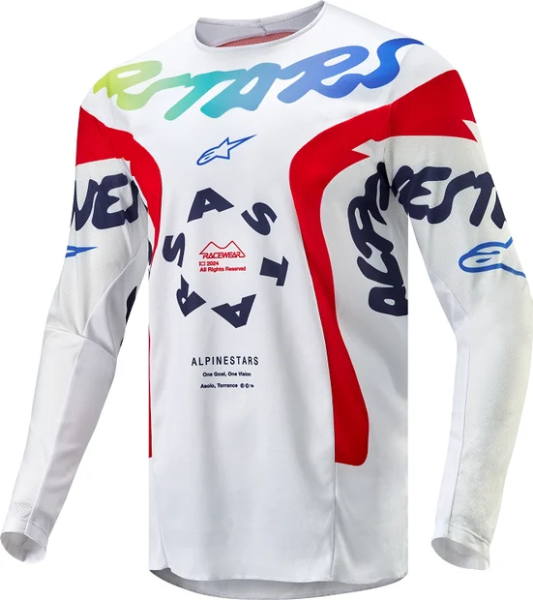 Tricou Alpinestars Racer Hana White, 1, nordicamoto.ro