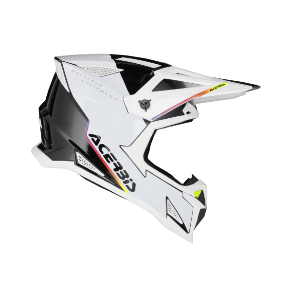 Acerbis T711 sisak, fehér/fekete, M-es méret, 11, nordicamoto.ro