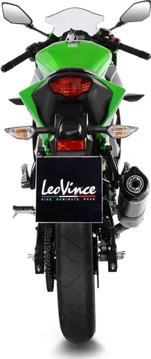 LeoVince LV One Evo Slip-On kipufogórendszer – rozsdamentes acél, titánhatású, 4, nordicamoto.ro