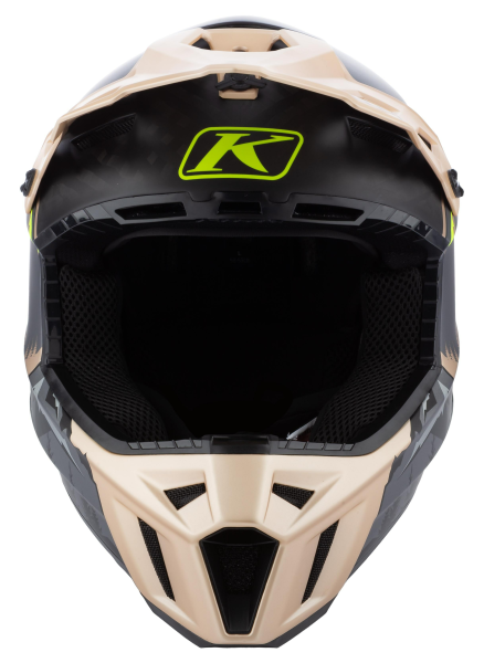 Klim F3 Carbon ECE Unruly fekete–fehér motoros sisak, 23, nordicamoto.ro