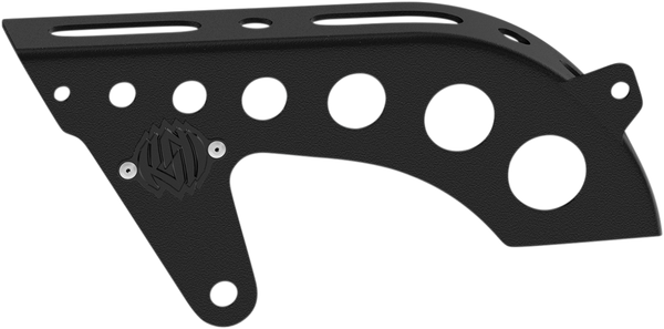 Pulley/belt Cover Front Tracker Black Black, Gloss, 3, nordicamoto.ro