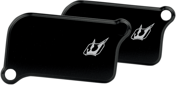 Engine Block Off Plates Black, 1, nordicamoto.ro