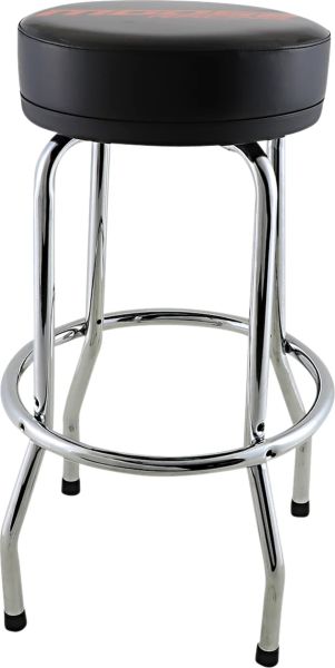 MOOSE RACING Bar Stool Black, Orange, Chrome Plated, 2, nordicamoto.ro