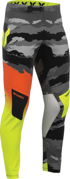 Thor Sportmode Recon LE nadrág – Fekete/Savanyú lime – 30-as méret, 1, nordicamoto.ro