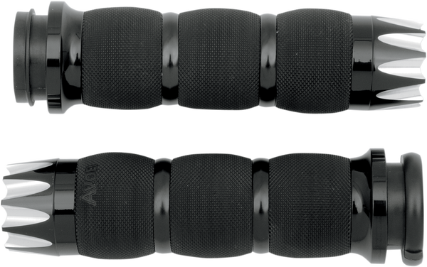 Excalibur Air Cushioned Grips Black, 1, nordicamoto.ro